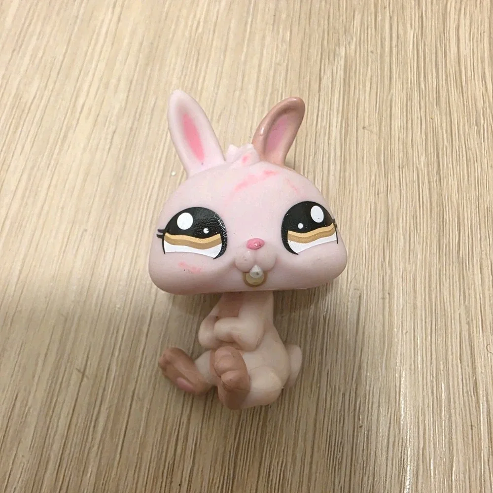 Littlest Pet Shop Light Pink #1366 Bunny Rabbit‎ 2007 Authentic